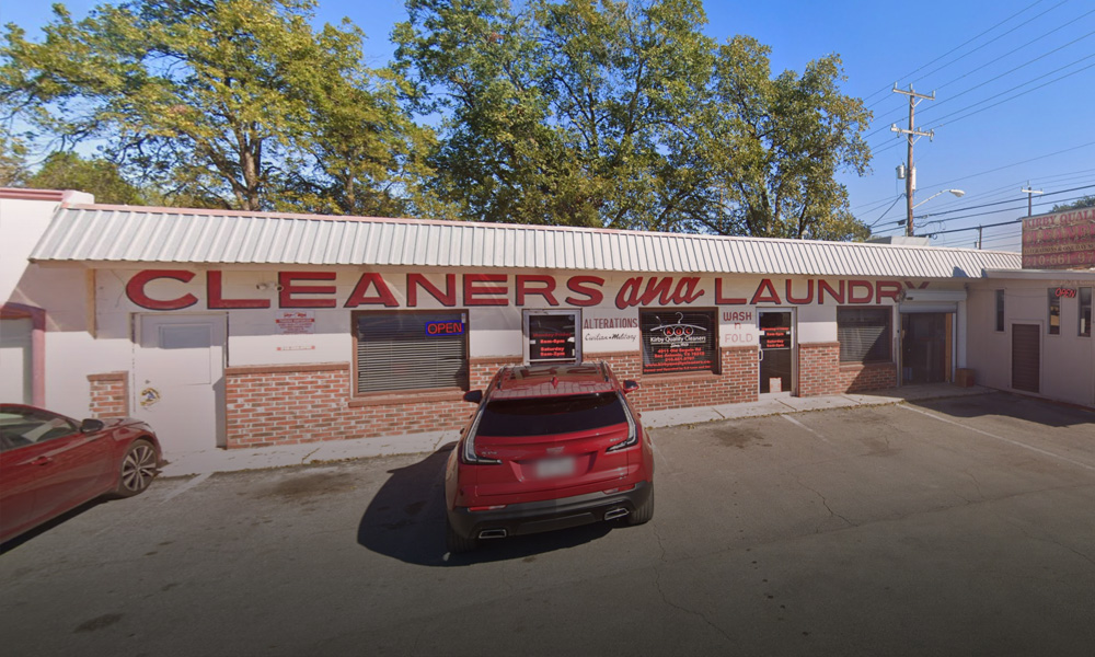 Kirby Quality Cleaners storefront in San Antonio